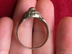 RARE Ancient Byzantine Silver Handmade Ring 189