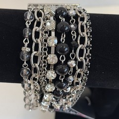Lot Of 10 Bracelets Mixed Materials & Styles Paparazzi And Other Bling *READ*