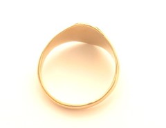 Vintage Gold Plated ESPO Esposito Signet Monogram Ring*Many Sizes & Letters A810