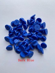 wholesale pvc rubber pin back clasp clutch hold for lapel enamel badge military
