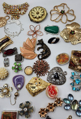 Craft Jewelry Pieces Junk Drawer Lot 50 Different Pieces
