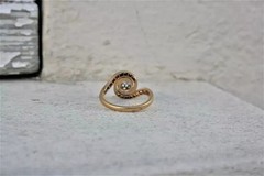 2.35Ct Vintage Art Deco Round Lab Created Diamond Wedding 14K White Gold FN Ring
