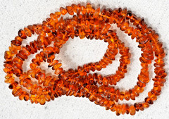 ✅118 cm=65gr RUSSIAN SOVIET BALTIC AMBER BEAD NECKLACE 琥珀 BRACELET STONE PENDANT