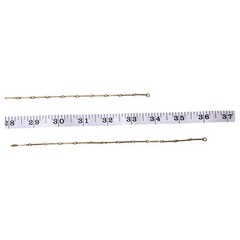 Sarah Coventry Beaded Necklace Monterey Lucite Gold Tone Bar Link Double Chain