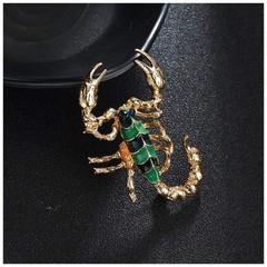 Fashion Trendy Chic Brooch Crystals Rhinestone Enamel Scorpion Animal Brooche…