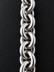 RARE Vintage Mexico 925 Sterling Silver Heavy Rolo Chain Necklace 55.6g