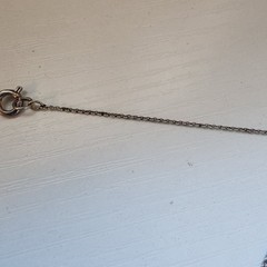 Vintage Retro Women’s Necklace Multiple Rhinestones Silver Tone Chain & Pendant!