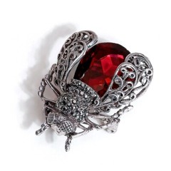 Crystal Insect Brooch Beetles Brooches Pin Fashion For Women Pins Scarf Jewelry