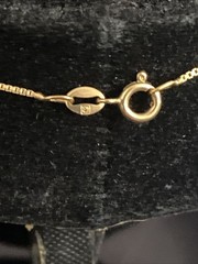 New Ross-Simons Aquamarine 14k Gold Vermeil Sterling Silver Halo Necklace 18”
