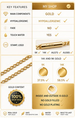 14K AU585 Gold Mini Zircon Stud Earrings Vintage 4mm Pairs