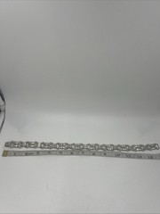 Vintage Danecraft Sterling Art Nouveau Necklace Choker 14″ 42 Grams