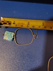 Sterling Silver Blue Stone Dangle Earrings