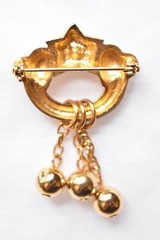 Vintage Giovanni Heart Star Brooch Pin Boho Retro Statement Jewelry Gift For Her