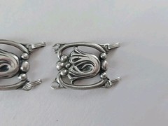 Circa 1940’s Danecraft Felch & Co. Sterling Tulip Bracelet Needs Repairs ~ Parts