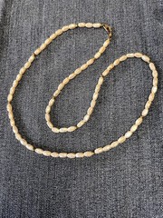 Vintage Authentic Pearl Necklace 24 Inch