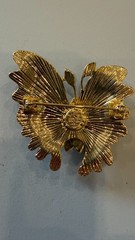 I am EDGAR BEREBI My Green Butterfly Pin never worn box & Certificate .