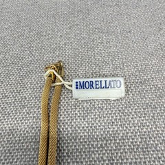 Morellato Mesh Necklace Gold Tone Snake Chain Faceted Topaz Pendant 16 Inches