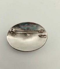 Sweet Little Moss Agate Pin Pendant