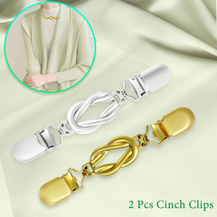 Dress Cinch Clips Sweater Clips, Vintage Waist Cincher Clip for Women, Decorativ