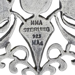 Metropolitan Museum of Art Sterling Silver 925 “Night Owl” Pin Brooch