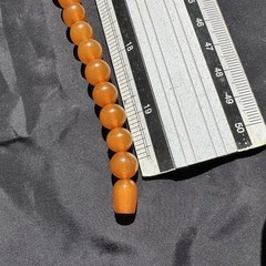 Vintage Soviet Natural Amber Beads Necklace Kaliningrad Video