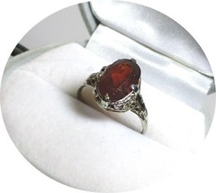 MADEIRA Topaz Ring – Natural Oval Cut – 14k Solid White & Yellow Gold