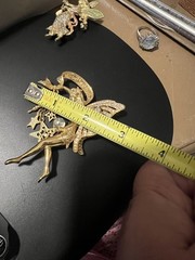 Kirk’s Folly Fairy Godmother Pin Gold Tone w/ AB Rhinestones Never Used