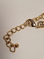 Vintage Yellow Stones & Gold-Toned Chunky Chain Statement Necklace & Earring Set