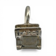 VINTAGE Sterling Silver HOOSIER CABINET Charm for Bracelet BROWN COUNTY Antique