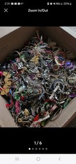 1 Pound Jewelry Costume Vintage Mix LBS necklaces bracelets pins rings etc lbs