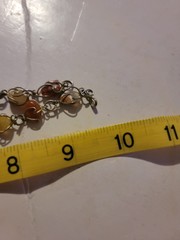 Vintage 1960’s Wire Wrapped Natural Semi-Precious Stones Necklace