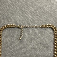 VTG Goldtone Faux Citrine Rhinestone Scoop Bib Necklace Chain Statement