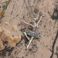 Ballerina Necklace For Women Little Teens Young Lady 13-19 First Dance Recital