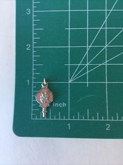 Vintage Martin Sterling Abraham Lincoln Quote “With Malice Toward None” Pendant