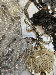 Express Fashion Necklace Lot Mixed Styles Chains Pearls Statement Boho Trendy