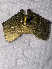 Vintage Set Of Five United States Brooch And Pins One With Rhinestones