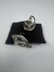 STERLING Vintage Signed Earrings Designer Costume Jewelry Estate Find