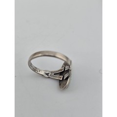 Vintage Navajo Bell Turquoise Sterling Silver Ring – Size 5.5