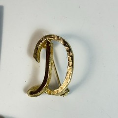Lapel Pin Lot Vintage Initials Monograms