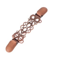 Sweater Clip, Cinch Clip, Dress Cinch Clip to Tighten Clothes for Women(Brown)