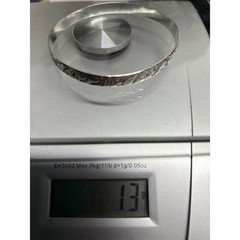 Vintage Pre-1945 Danecraft Sterling Silver Bangle Bracelet 13 g