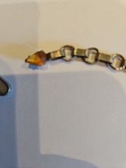 Gorgeous Estate Sale Find Vintage Citrine Collar Deco Style “Costume” Necklace!!