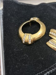 Vintage Avon 100th Anniversary 1886-1986 necklace, bracelet, brooch, earring set
