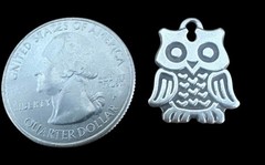 James Avery Sterling Silver 925 Hooty Owl Discontinued Pendant Charm Whimsy