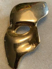 VTG 1980s Signed 1989 PHANTOM PIN/BROOCH – COSTUME JEWELRY