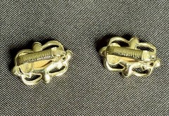 Vintage Jewelry LOT (4) Blue Stones Earrings Pin Coro Sara Coventry Other