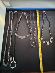 Vintage To Modern Costume Jewelry Lot 100% Wearable Or Resell Necklaces + J26