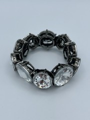 Vintage Rhinestone Crystal Sparkle Bracelets Lot Of 11 Various Styles