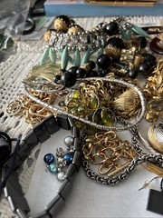 Lot Of Vintage Jewelry 50 ++ Pieces. Reseller Lot Some Signed. Not Tested.