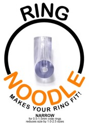 RING NOODLE – Ring Guard, Ring Size Reducer – 9 pack NARROW
